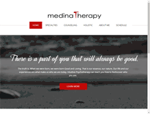 Tablet Screenshot of medinatherapy.com